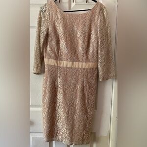 Eliza J Royal Collection Pink Lace Dress Size 10